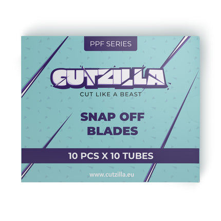 CUTZILLA 9mm 30° Snap off blades - Black