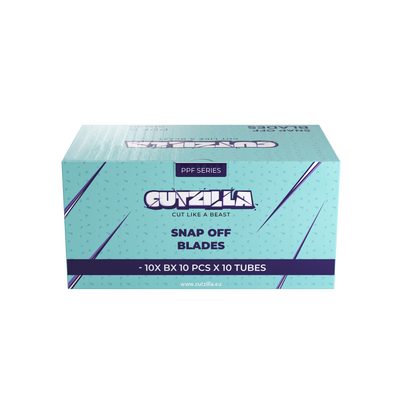CUTZILLA 9mm 30° Snap off blades - Black TeckWrap Europe