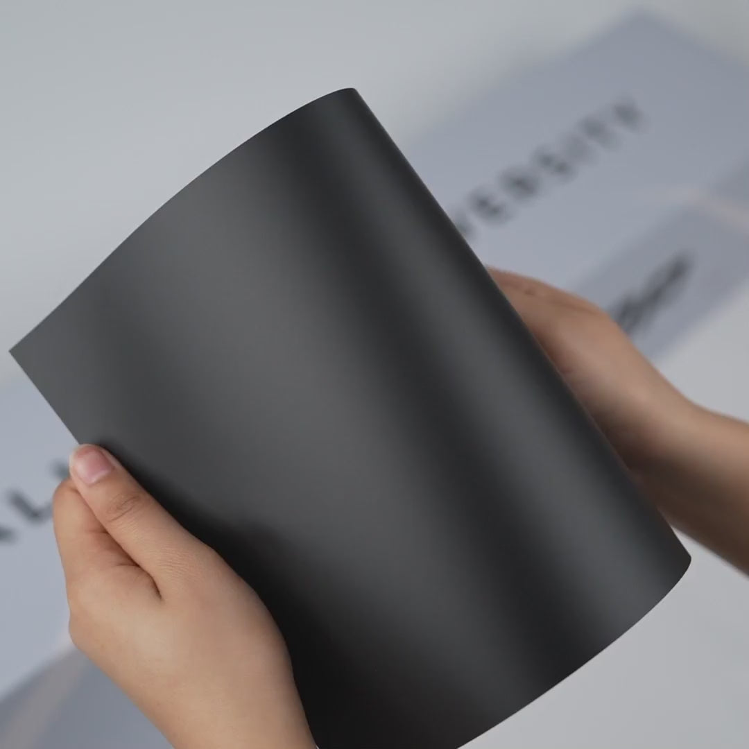 Carica il video: Velour Black Matte Color PPF CPX301M